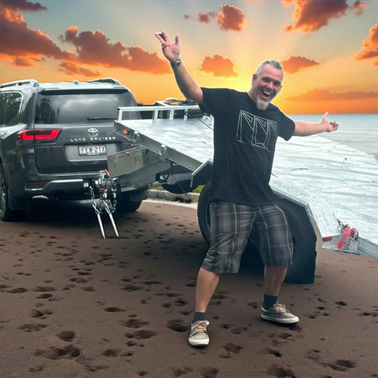 Happy New Car Trailer owner