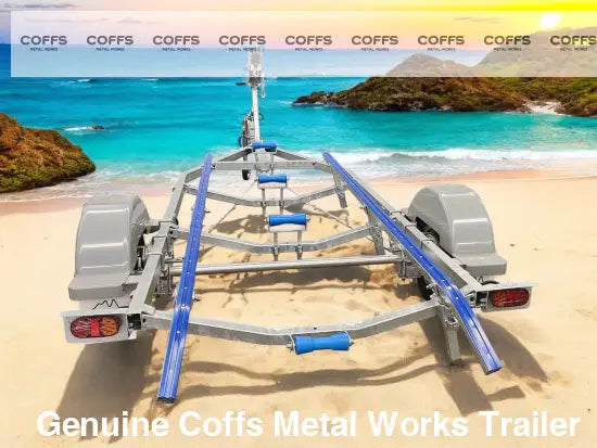 1360 4.8M Galvanised Boat Trailer For Sale ATM 750KG Suits boats 4.3 4.8m (14.1 15.7ft) boat Trailer