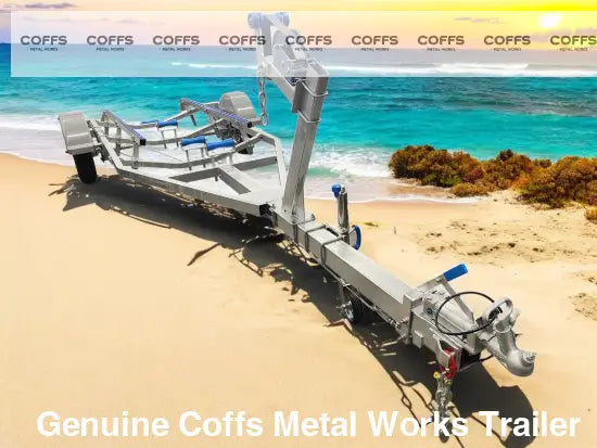 1360 4.8M Galvanised Boat Trailer For Sale ATM 750KG Suits boats 4.3 4.8m (14.1 15.7ft) boat Trailer