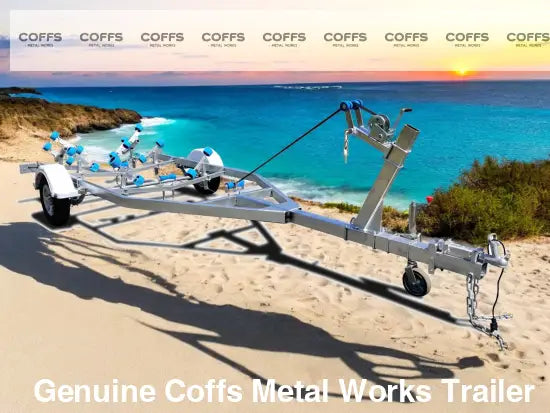 1360 4.8M Galvanised Boat Trailer For Sale ATM 750KG Suits boats 4.3 4.8m (14.1 15.7ft) boat Trailer