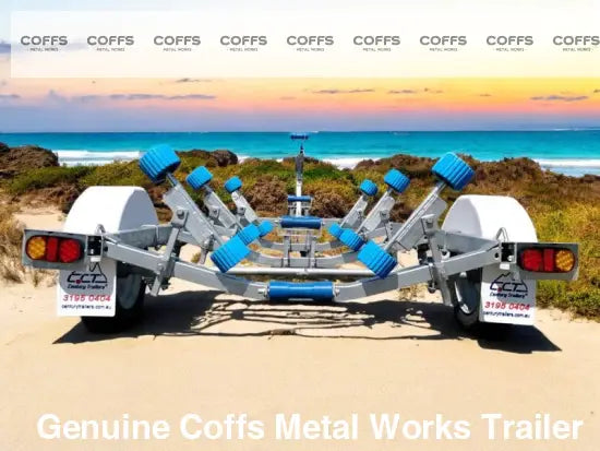 1360 4.8M Galvanised Boat Trailer For Sale ATM 750KG Suits boats 4.3 4.8m (14.1 15.7ft) boat Trailer