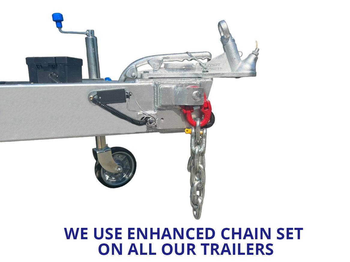 CCT 20×8 (6×2.4m) Tri-Axle Flat Deck/Flat Top Trailer ATM-4500kg