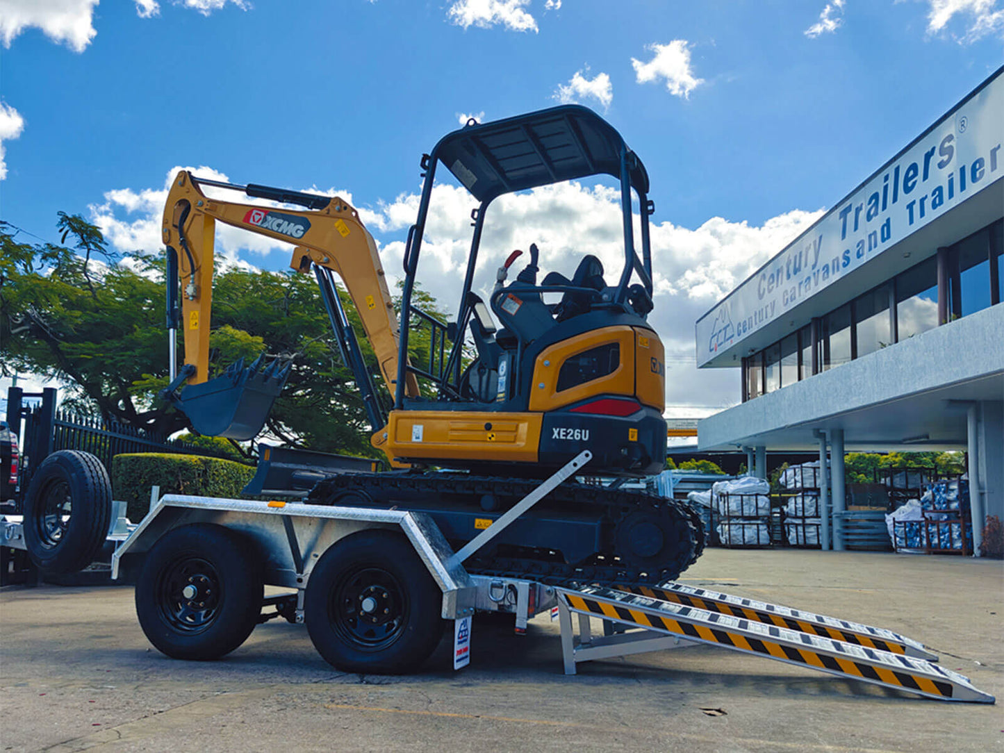 cct 4.5t/ Plant Trailer- Deck Size 2570mm X 1600mm