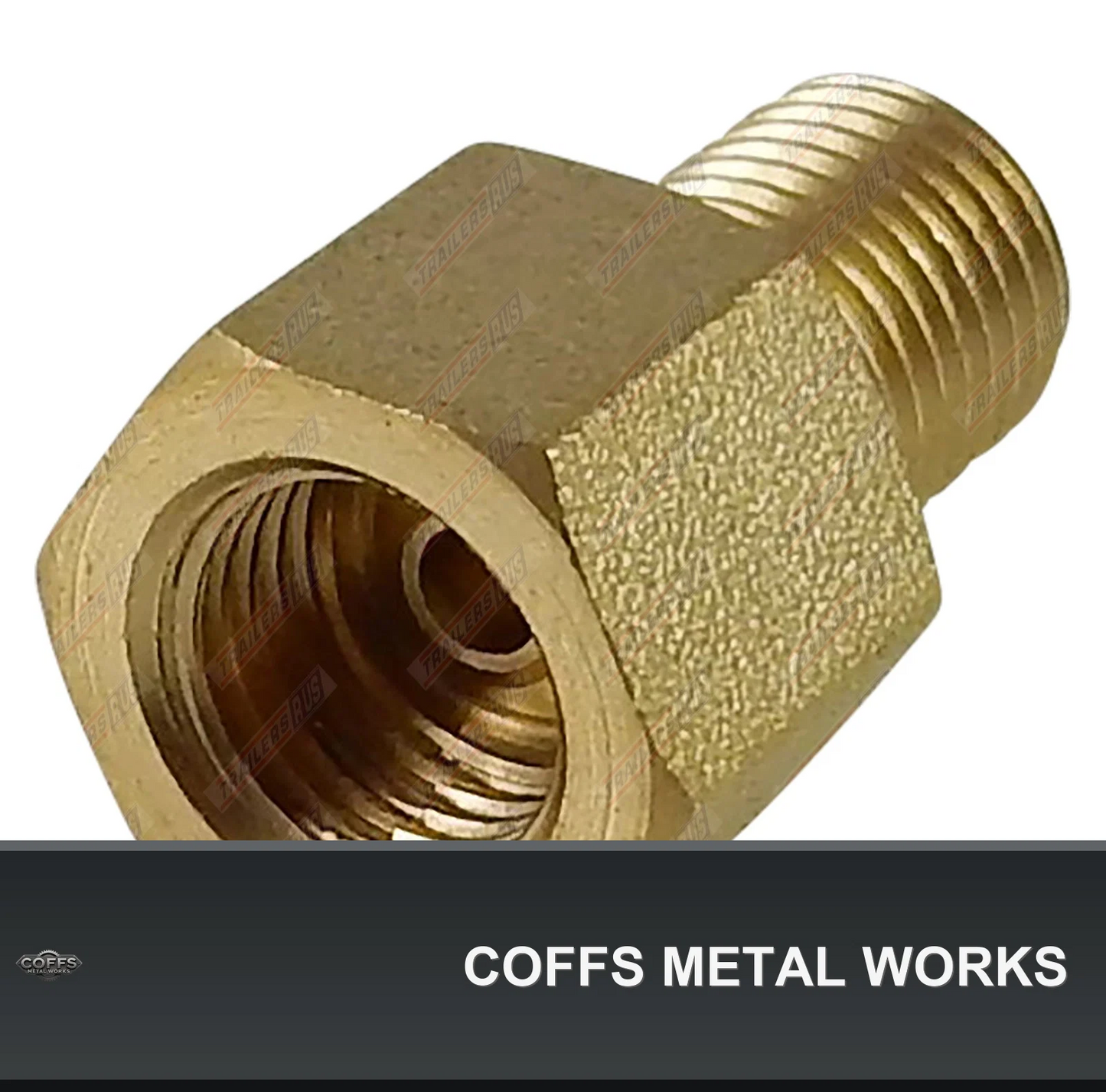 1x-hydraulic-brake-trailer-brass-master-cylinder-caliper-adaptor-nut-washer-coffs-metal-01