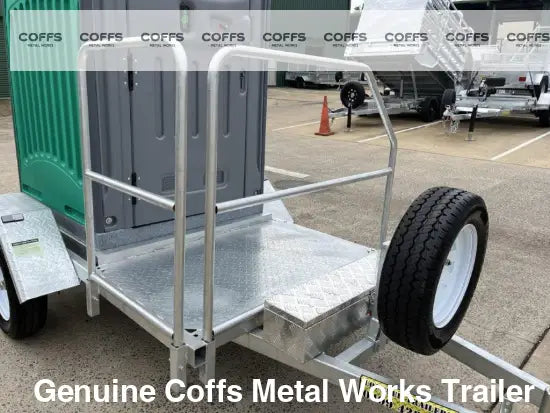 2.1M X 1.3M TOILET TRAILER β ATM 750KG toilet trailer