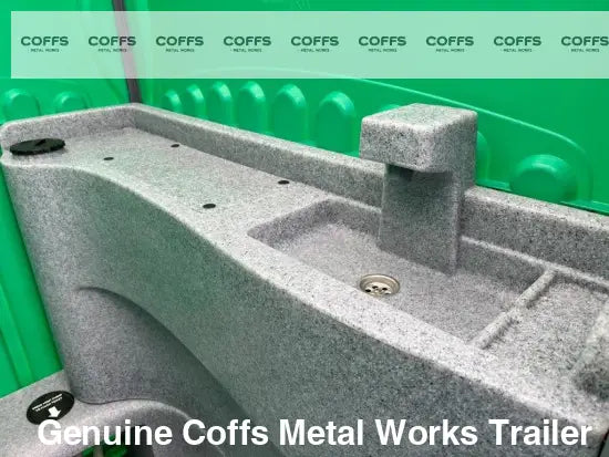 2.1M X 1.3M TOILET TRAILER β ATM 750KG toilet trailer