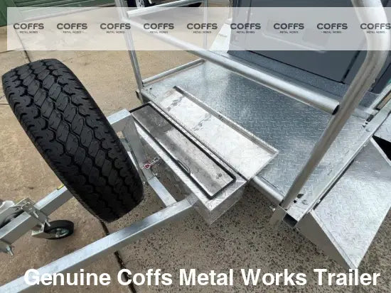 2.1M X 1.3M TOILET TRAILER β ATM 750KG toilet trailer