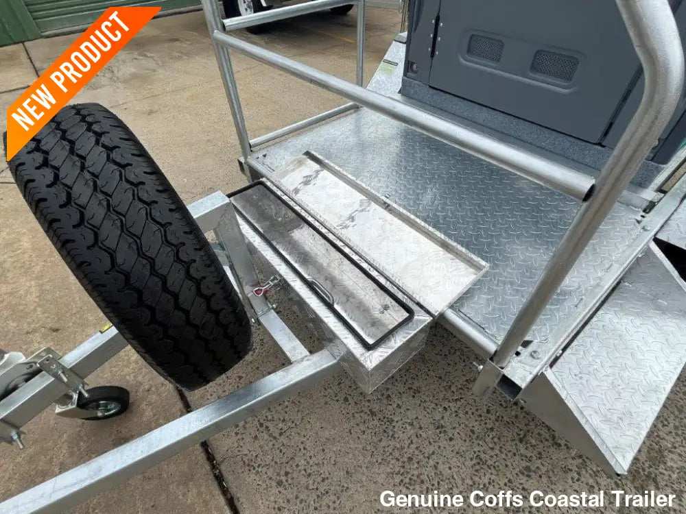 2.1M X 1.3M TOILET TRAILER – ATM 750KG toilet trailer