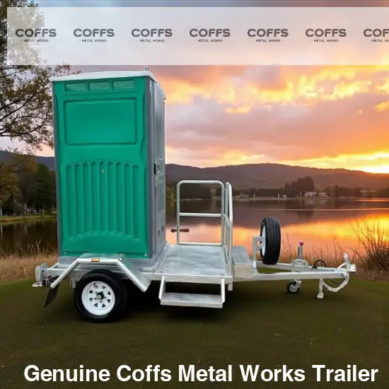 2.1M X 1.3M TOILET TRAILER β ATM 750KG toilet trailer