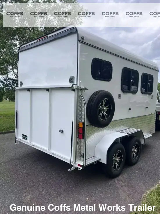 2 Horse Angle Load Luxury Horse Float horse float