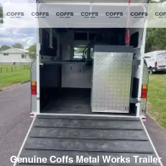 2 Horse Angle Load Luxury Horse Float horse float