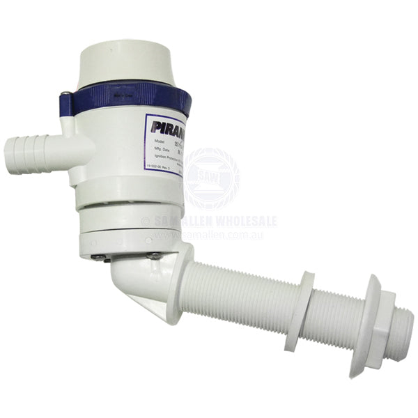 SHURFLO PUMP - LIVE BAIT - ANGLED PORT