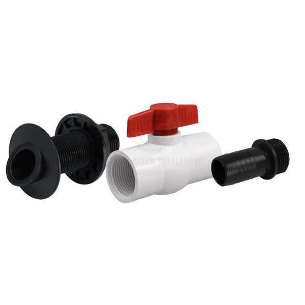 WATER PICKUP KITS - DECK WASH - NYLON PICKUP & PVC BALL VALVE KITS