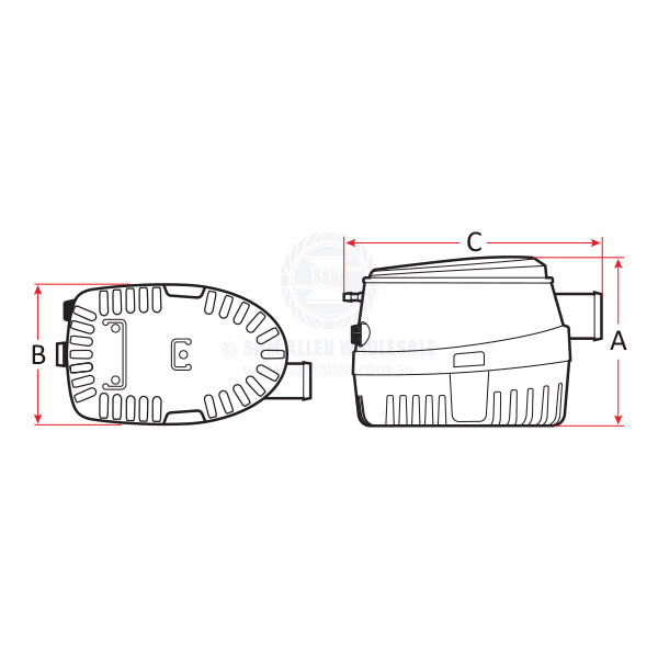 PUMPS - BILGE SUBMERSIBLE - AUTOMATIC - RELAXN
