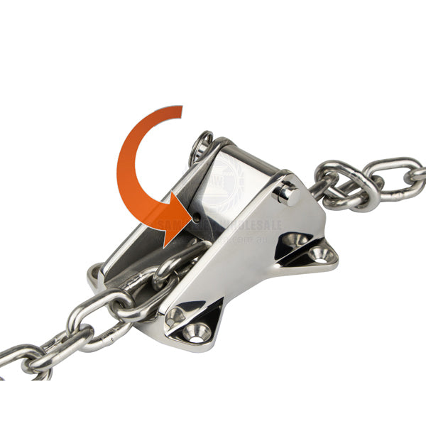 ANCHOR CHAIN STOPPER - HEAVY DUTY STAINLESS STEEL