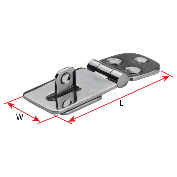 HASP & STAPLE - HD CAST STAINLESS STEEL