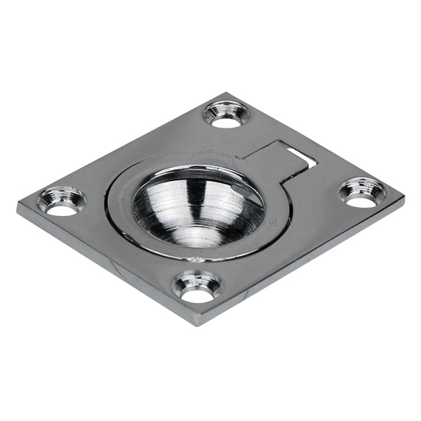 LIFT RING - CHROME PLATED BRASS