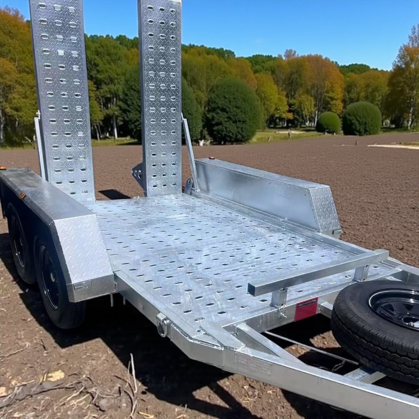 Scissor LiftExcavator Trailer โ ATM 2900kg Genuine