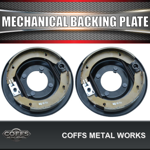 2x-9-mechanical-drum-trailer-backing-plates-with-brake-shoes-caravan-camper-coffs-metal-04