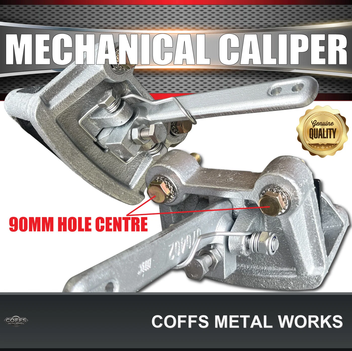 2x-trailer-caravan-galvanised-mechanical-disc-brake-calipers-bolts-stainless-sleeves-co-09