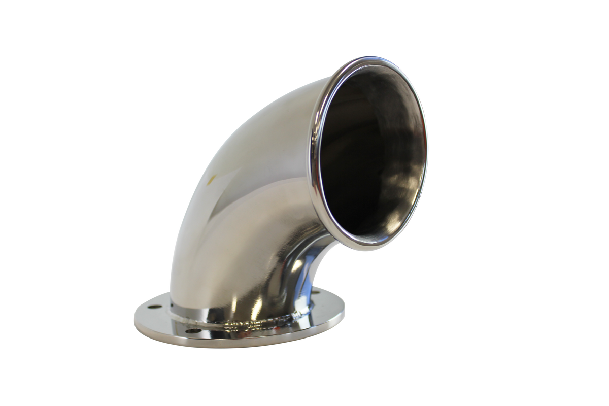 Viper Pro Series Deluxe Cast 316 Stainless Steel Hawse Pipe - Round | Coffs Metal Works