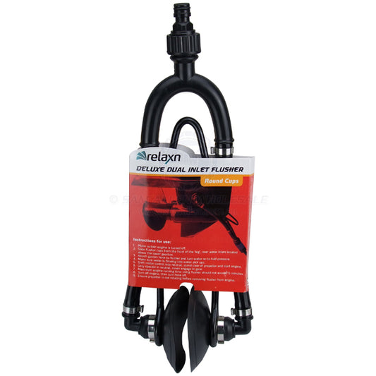 OUTBOARD MOTOR FLUSHERS - DELUXE DUAL INLET
