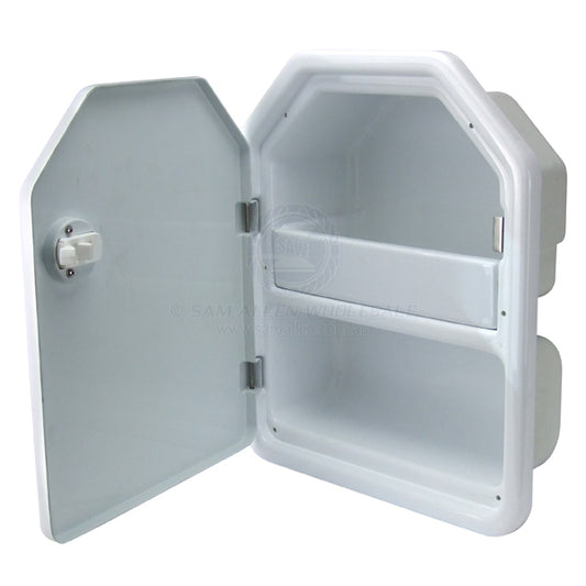 STORAGE BOX - 2 SHELVES - ABS PLASTIC