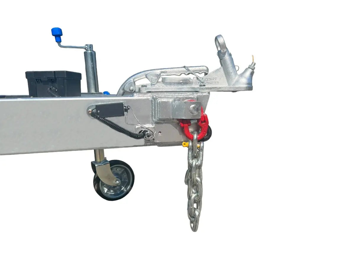 CCT Hydraulic Tipper Car Trailer For Sale Deck size 16.4×6.6ft (5X2m) ATM-3500KG