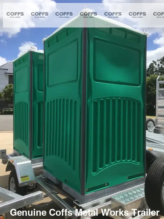 3M x 2M Toilet Trailer – ATM 1500kg (Double Toilet) toilet shower trailer