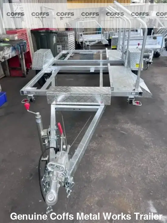 3M x 2M Toilet Trailer – ATM 1500kg (Double Toilet) toilet shower trailer