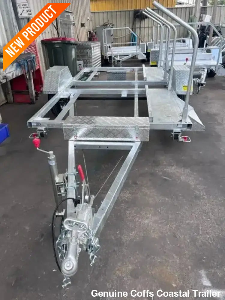 3M x 2M Toilet Trailer – ATM 1500kg (Double Toilet) toilet shower trailer