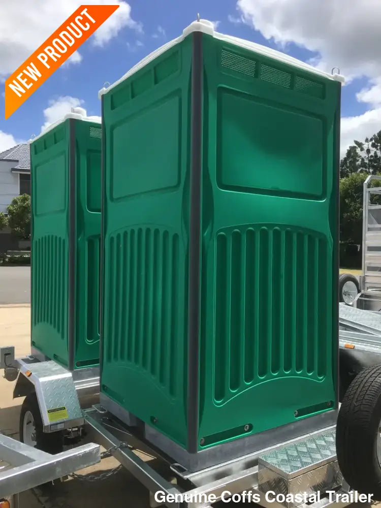 3M x 2M Toilet Trailer – ATM 1500kg (Double Toilet) toilet shower trailer