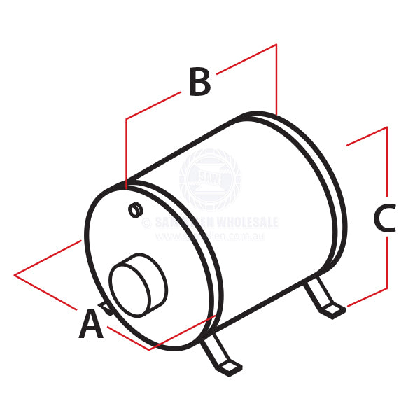 ATI RCM WATER HEATER - DUAL HEATING - STAINLESS STEEL