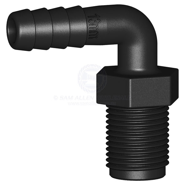 TRUDESIGN HOSE TAILS - MALE TAIL 90°