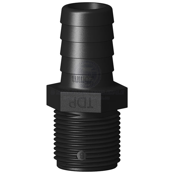 TRUDESIGN HOSE TAILS - MALE TAIL STRAIGHT