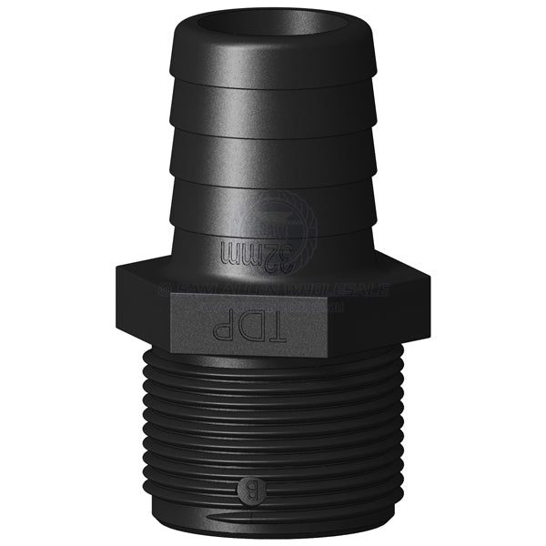 TRUDESIGN HOSE TAILS - MALE TAIL STRAIGHT
