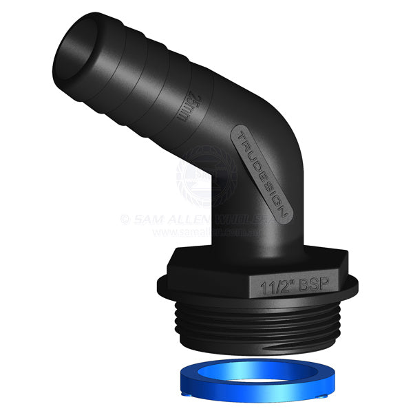 AQUAVALVE HOSE TAILS - ANGLED - TRUDESIGN