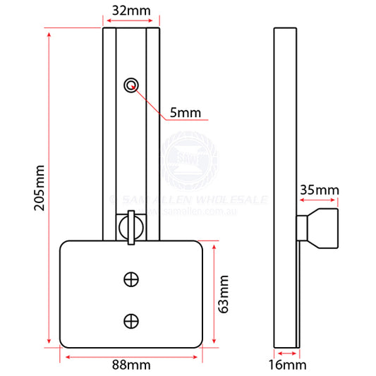 RELAXN TRANSDUCER BRACKETS
