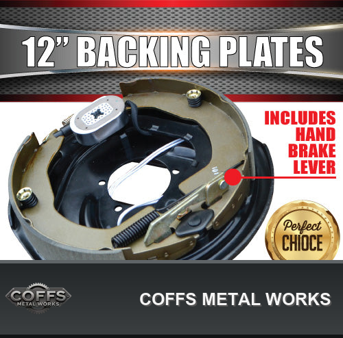 4x-12-trailer-caravan-electric-brake-backing-plates-quality-strong-magnets-coffs-metal-06