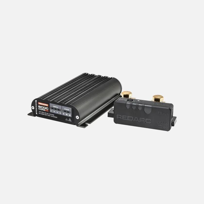 4x4 Power Kit 25A smart battery monitors