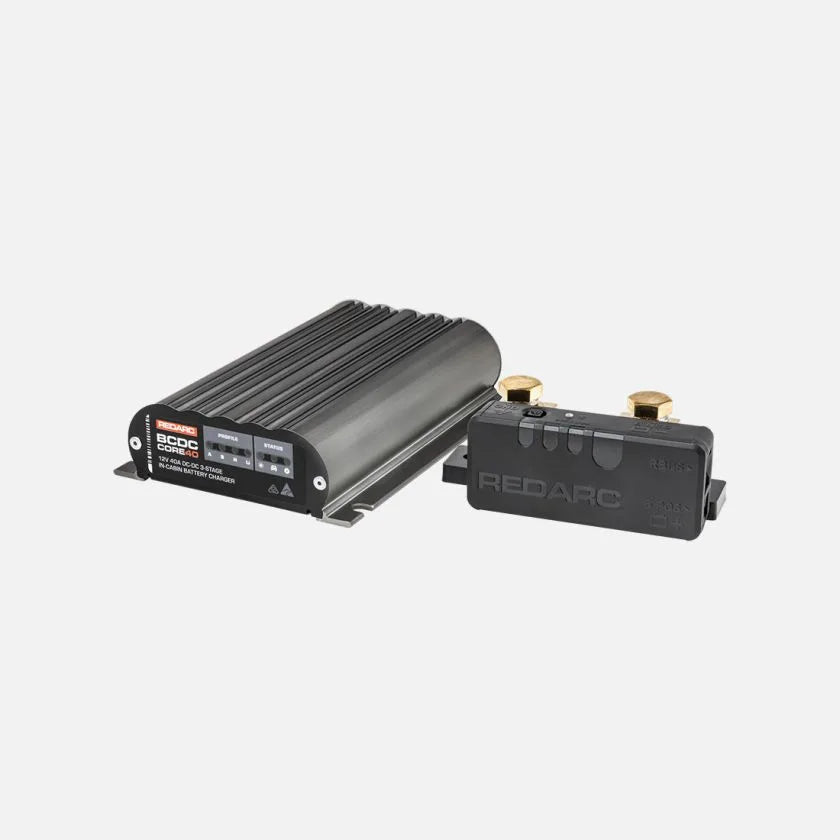 4x4 Power Kit 40A smart battery monitors