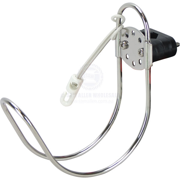 LIFEBUOY HOLDER - STAINLESS STEEL