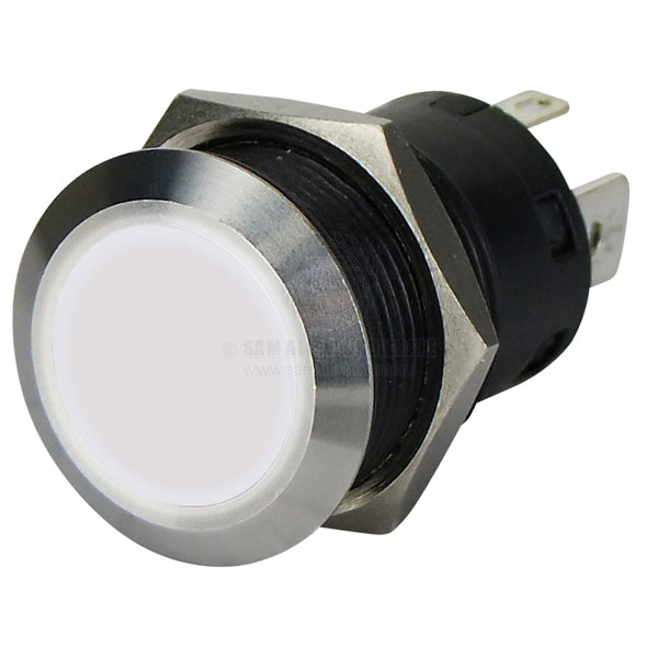 RELAXN 20A PUSH BUTTON SWITCHES - STAINLESS STEEL