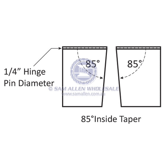 LENCO TRIM TAB KIT - TAPERED PLATE