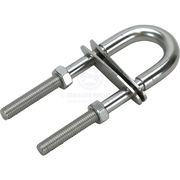 U-BOLTS - STEPPED - STAINLESS STEEL