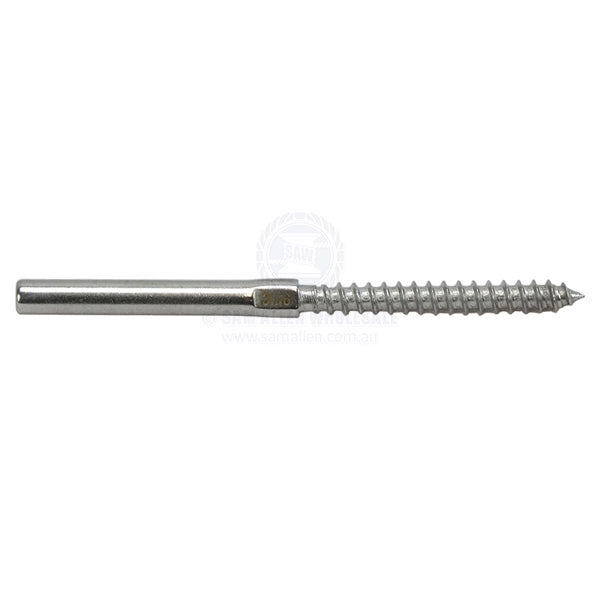 SWAGE TERMINALS - SCREW - STAINLESS STEEL
