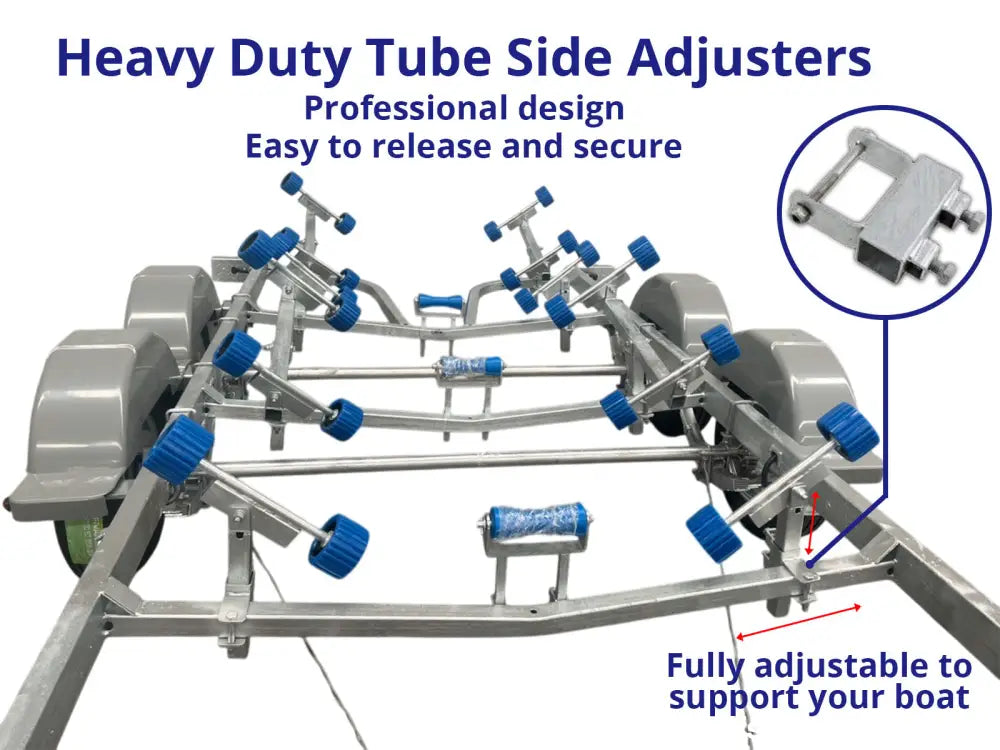 6.2M Galvanised Boat Trailer For Sale ATM 1400KG — Suits Boats 5.7 6.2m (18.7 20.3ft) boat Trailer