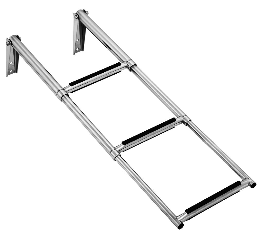 Viper Pro Series Telescopic 3 Step Boarding Ladder | Coffs Metal Works