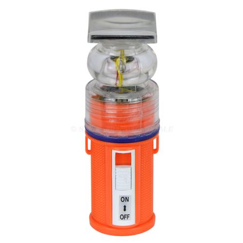 FLASHING LIGHT - LED SOLAR POWERED