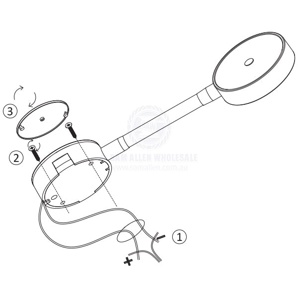 RELAXN LED - FLEXIBLE MAP/READING LIGHT - WITH USB-A